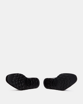 Black Lightweight Monk Strap Shoe
