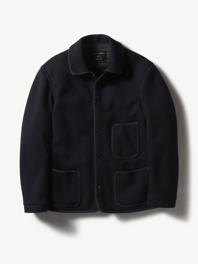 Dark Navy Anatomica Beach Cloth Jacket
