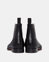 Black Balmoral Brogue Boot