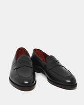 Outlet Calf Leather Penny Loafer