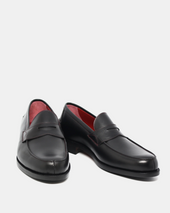 Outlet Leather Penny Loafer