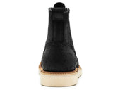 Black Oiled Rough Out Moc Toe | 7.5D