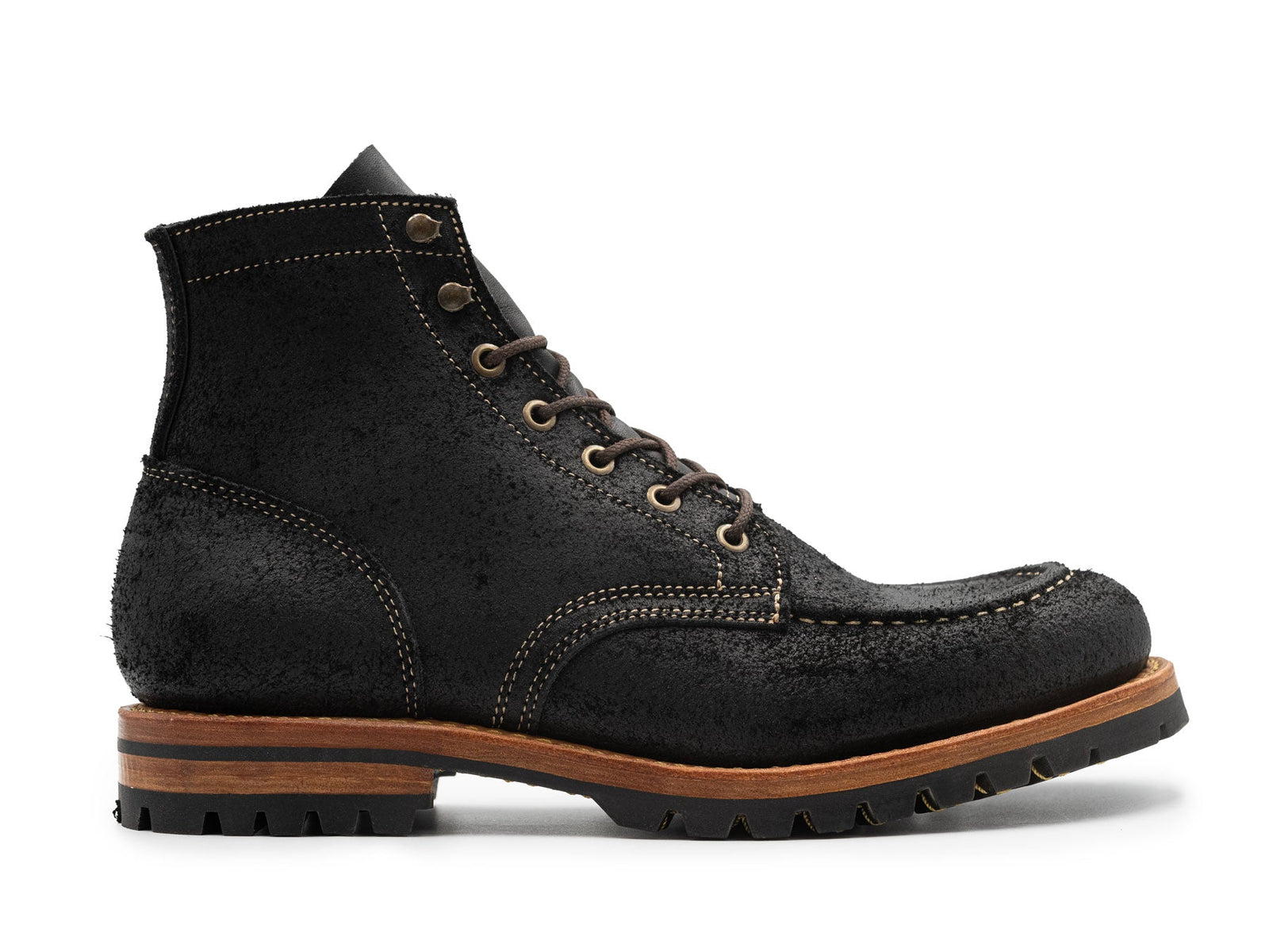 Oiled Rough Out Moc Toe 10d