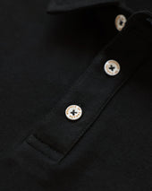 Sunday Polo Shirt Black - Unisex