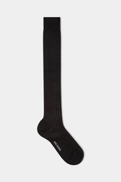 Black long socks - Made in Italy