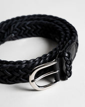 Braided Belt Leather