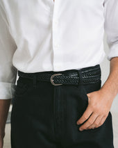 Braided Belt Leather