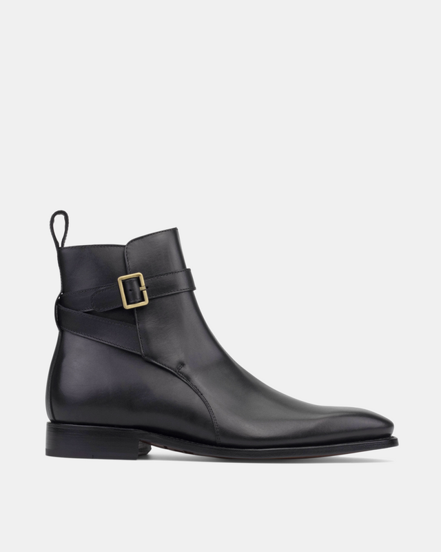 Harrington Black Calf Jodhpur Boot - 722