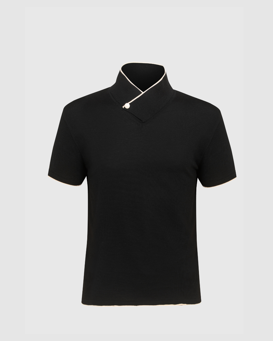 Stand Collar Polo Cobra Black