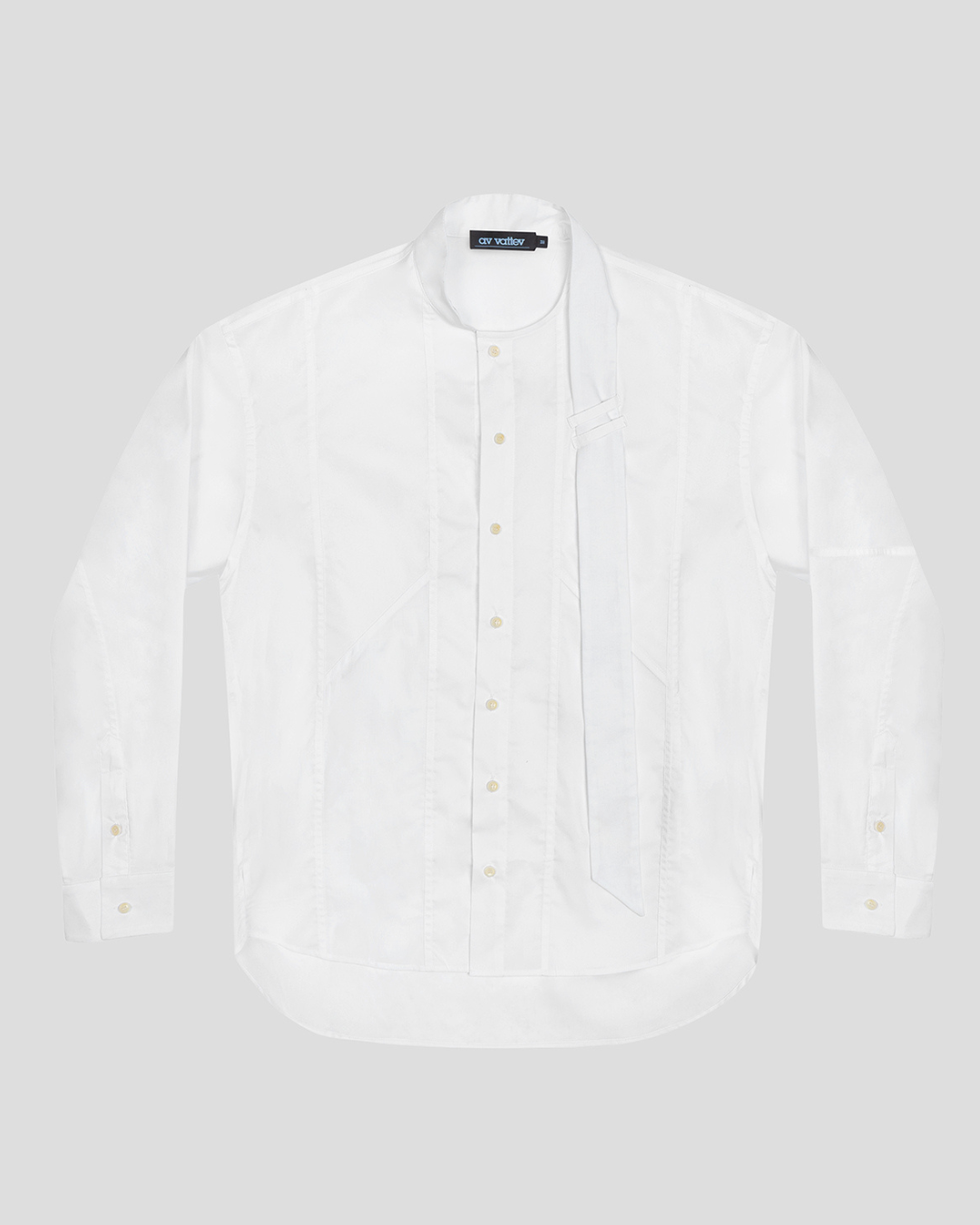 Scarf Shirt Patchwork