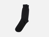 Black Thin Boot Socks