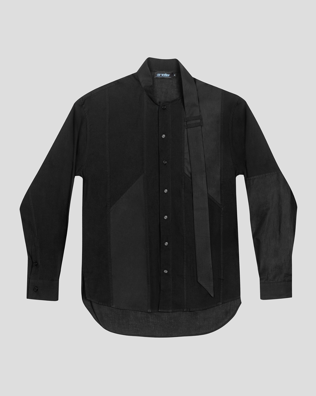 Scarf Shirt Patchwork