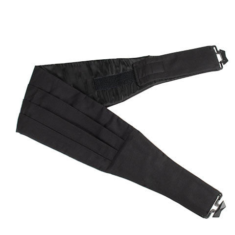 Black Barathea Cummerbund