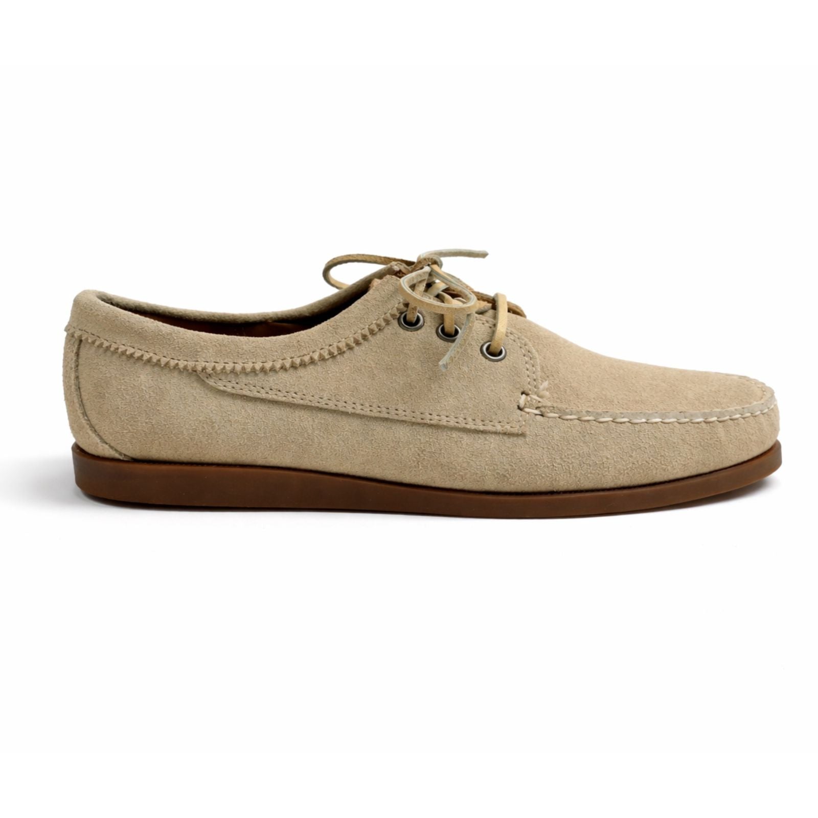 Men’s Blucher Shoe: Milkshake Suede