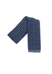 White Wool Maglia Tie Pattern 7