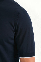 High Neck T Shirt Made In Italy