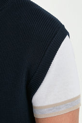 Knitted Vest Made In Italy