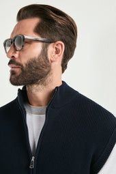 Knitted Vest Made In Italy