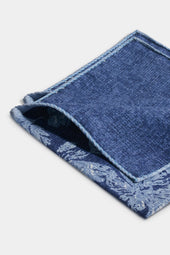 Macro Flower Pocket Square Made In Italy