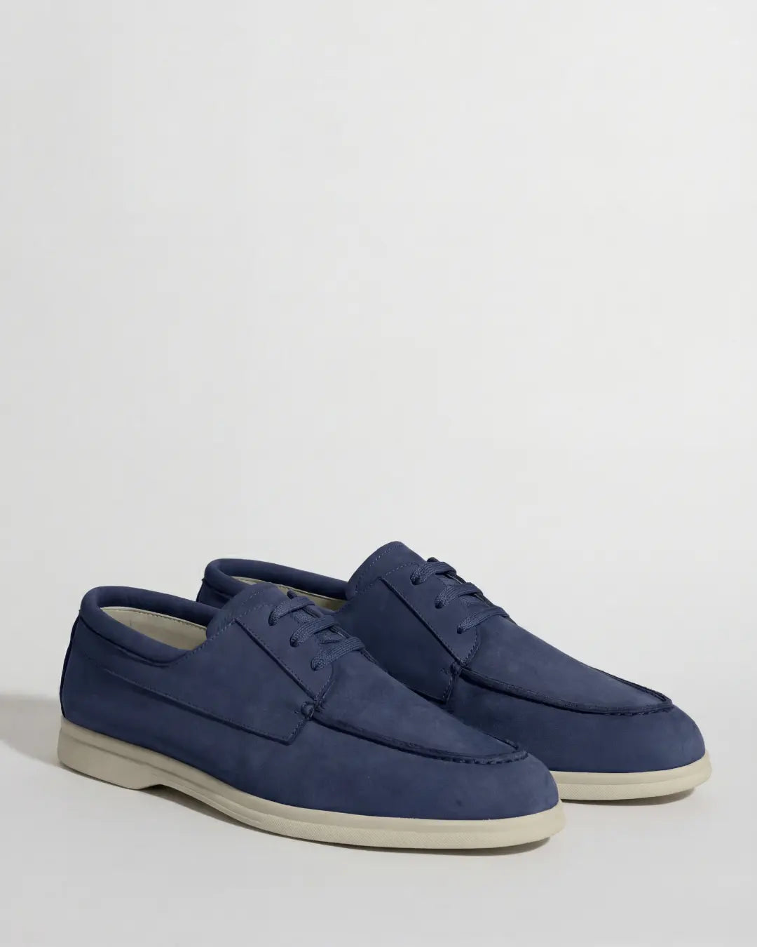 Nabuk Boat Loafers Made In Italy