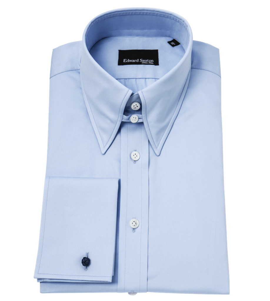 Tab Collar Loose Fit Shirt