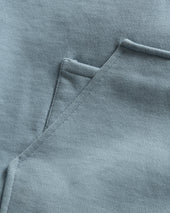 NOVIS HOODED SWEATSHIRT - CITADEL BLUE 19oz. ALL COTTON LOOPBACK TERRY FLEECE