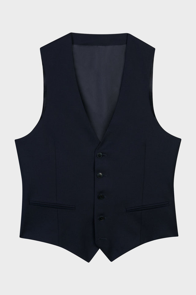 Note Wool Suit Vest