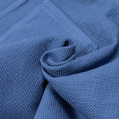 5-pocket trousers in washed hand-dyed indigo sashiko cotton