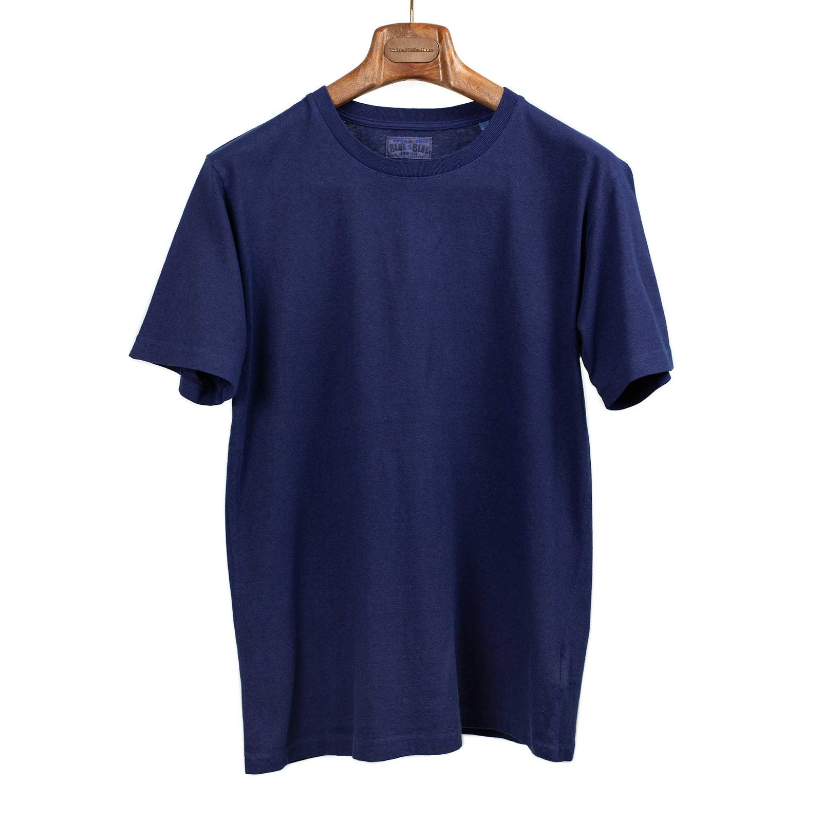 Crewneck T Shirt In Hand Dyed Cotton