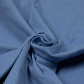 Crewneck T Shirt In Light Washed Hand Dyed Cotton