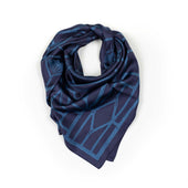 Mizuhiki Patterned Scarf In Silk