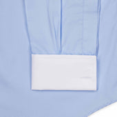 Classic Fit Poplin Shirt In With White Collar And Cuffs