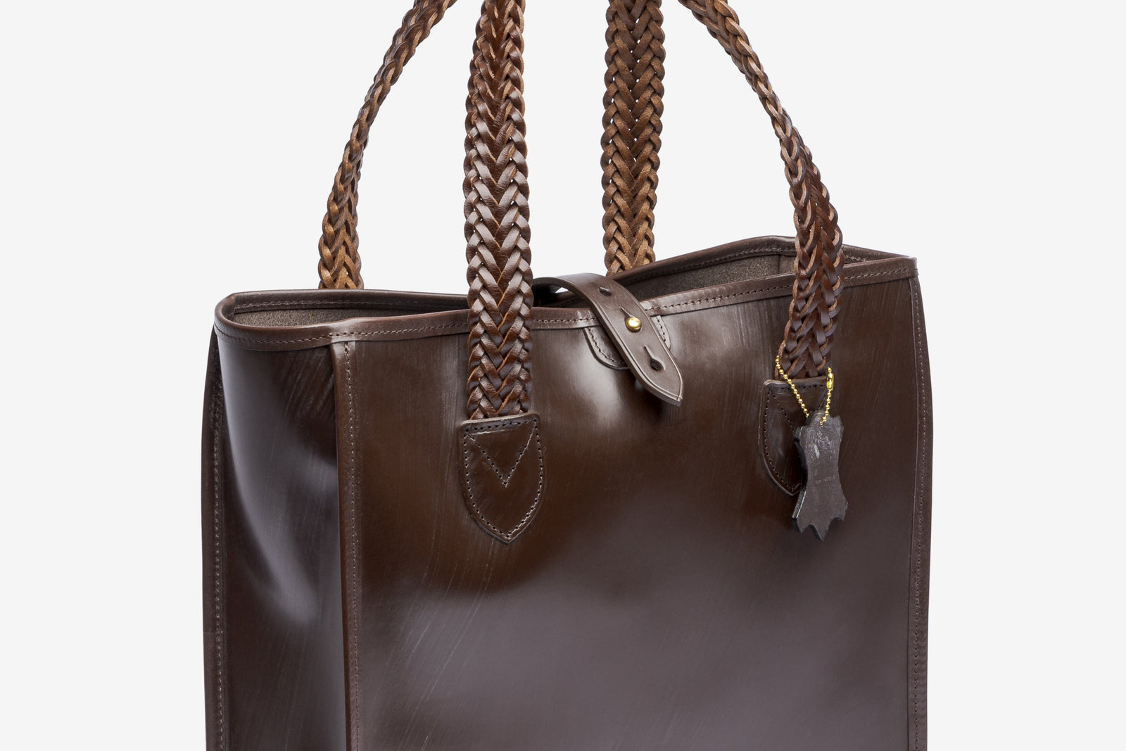 The Bodleian Bridle Leather Tote Bag