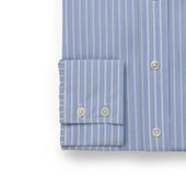Bold White Chalk Stripe Shirt New