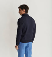 Blouson Col Officier En Laine