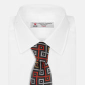 The World Is Not Enough Square Silk Tie As Seen On James Bond