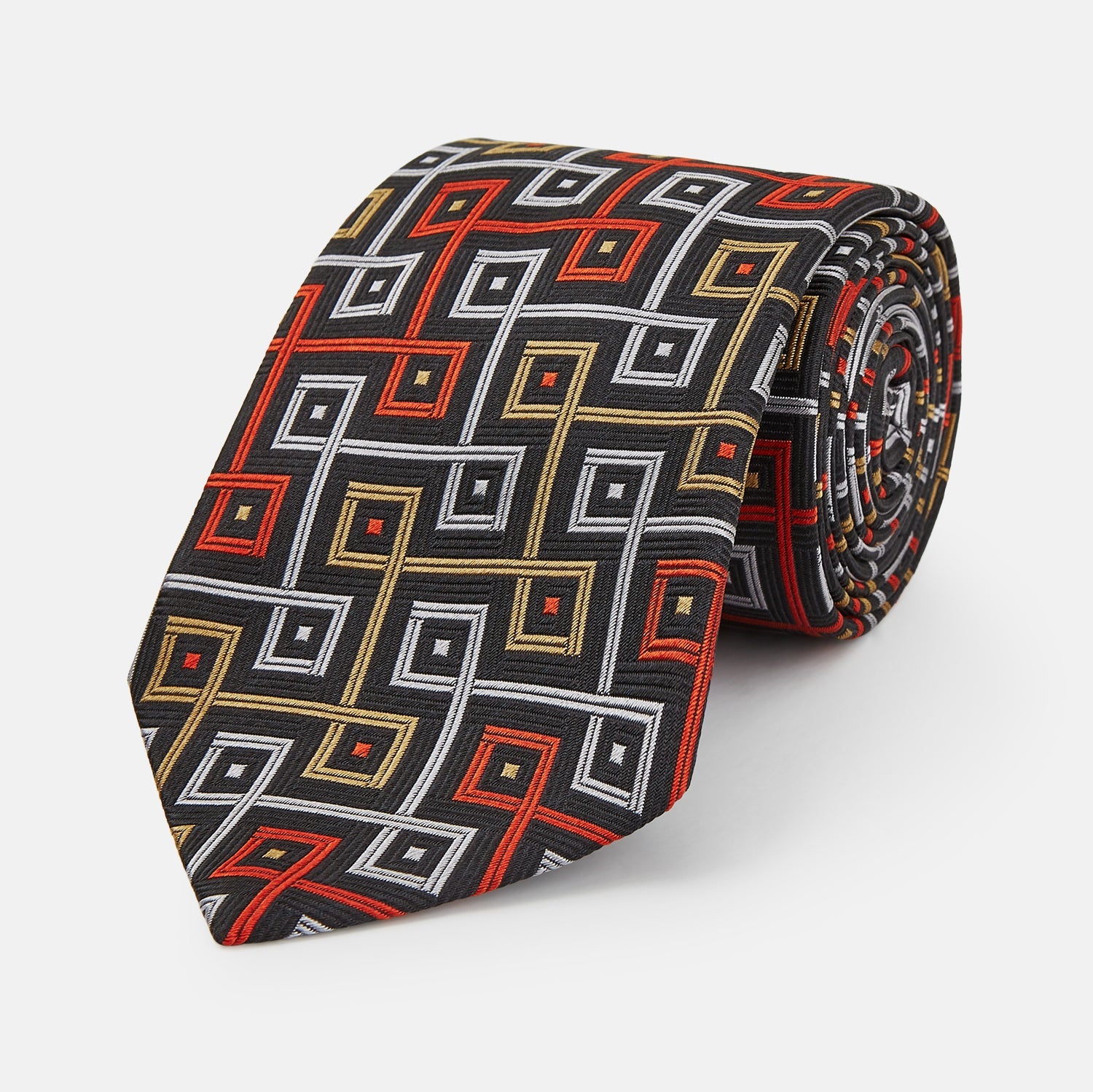 The World Is Not Enough Square Silk Tie As Seen On James Bond