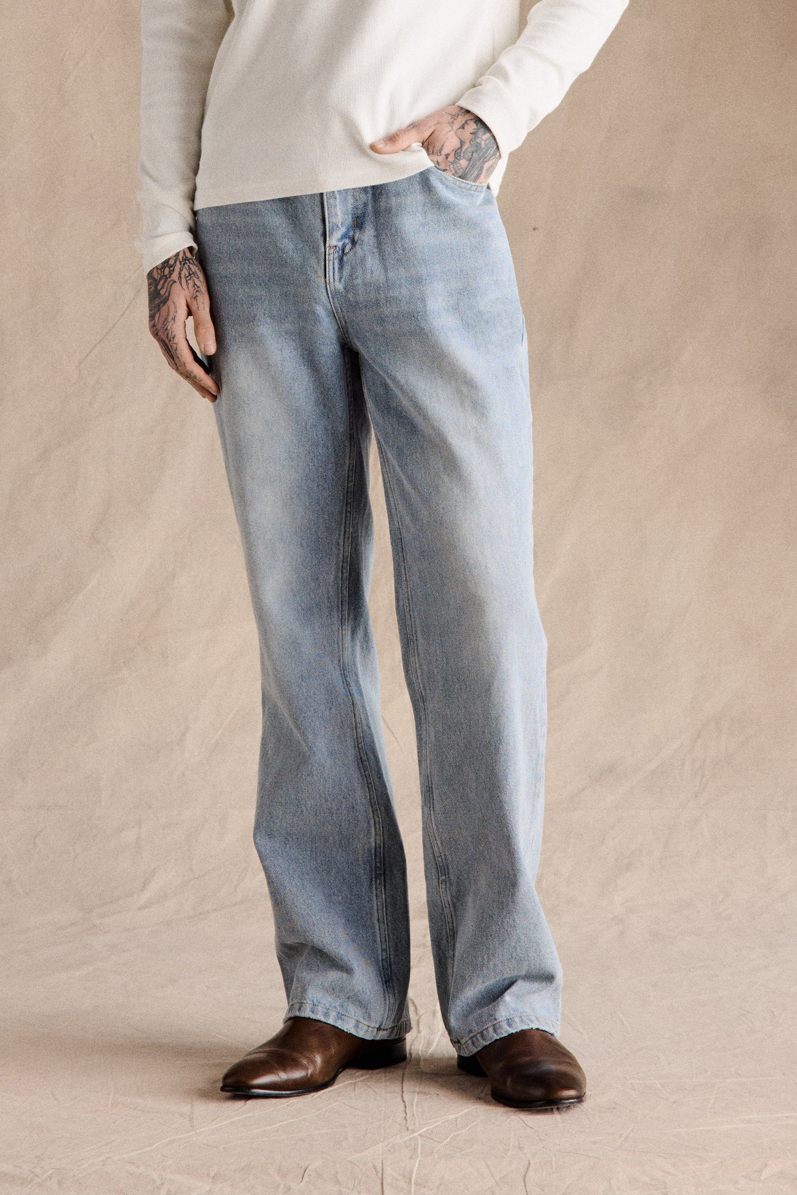 Walker Bootcut Jeans Light