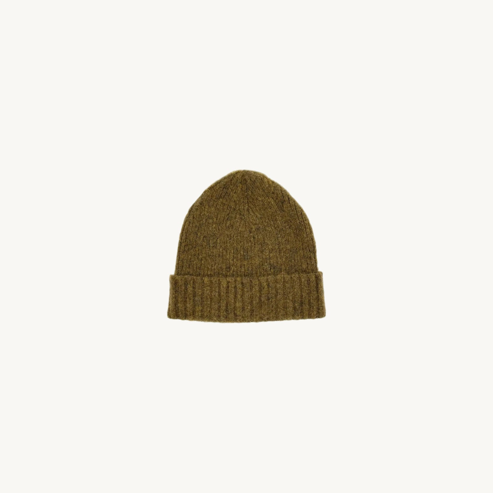 Bosie Brushed Shetland Wool Beanie Hat