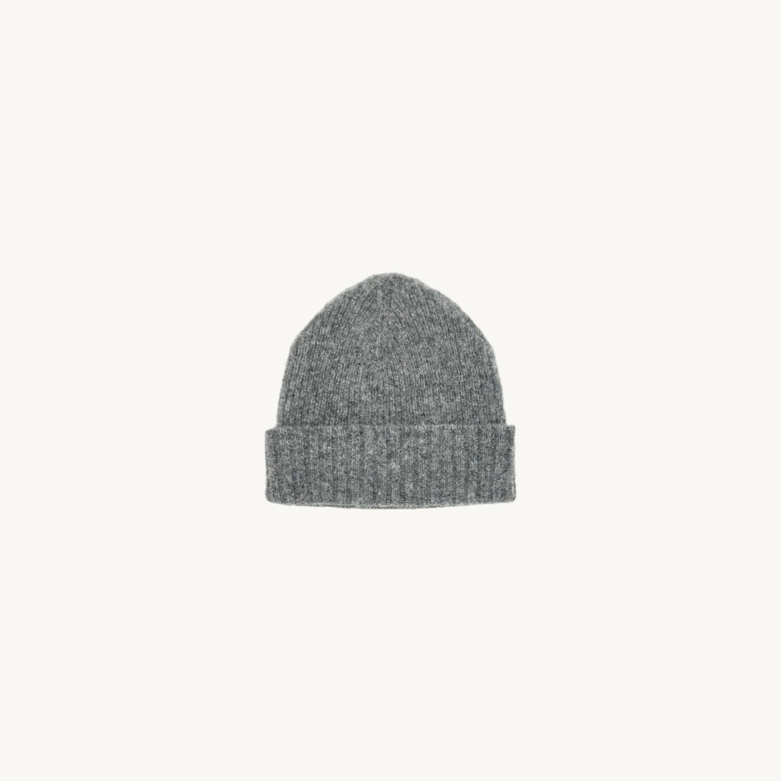 Bosie Brushed Shetland Wool Beanie Hat
