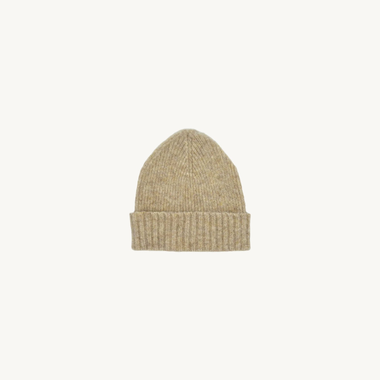 Bosie Brushed Shetland Wool Beanie Hat