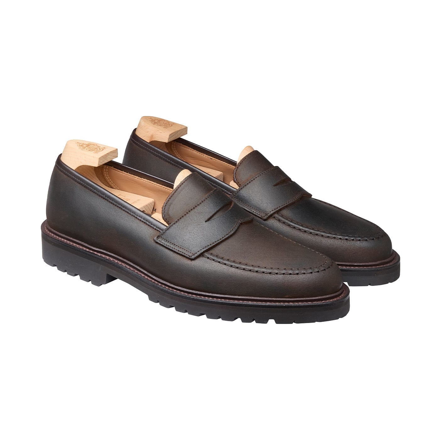 Boston 2 Dark Brown Rough Out Suede
