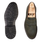 Boston 2 Green Rough Out Suede