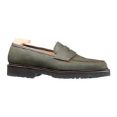 Boston 2 Green Rough Out Suede