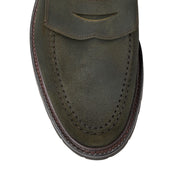 Boston 2 Green Rough Out Suede