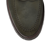 Boston 2 Green Rough Out Suede