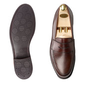 Boston Dark Brown Country Calf Grain
