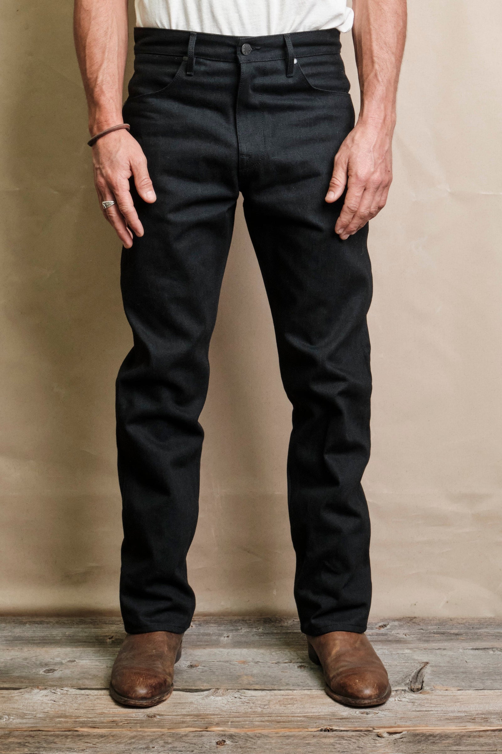 Wilkes Western Raw 14 25 Ounce Grey