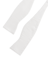 Bow Tie Off White Grosgrain