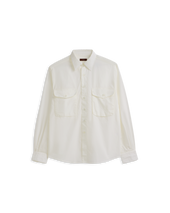 Boyle Shirt Off White Poplin